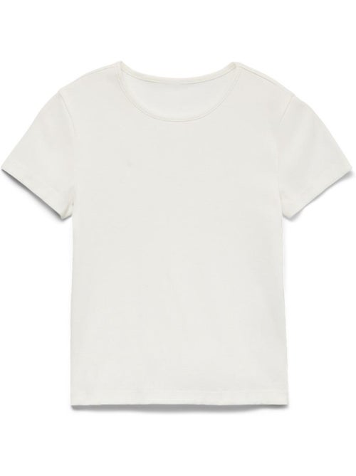 T-shirt vero moda folia branco para mulher - Kiabi T-shirt vero moda folia branco para mulher - Kiabi
