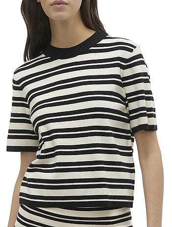 T-shirt Azul Dourado Vero Moda para Mulher