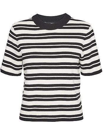 T-shirt Azul Dourado Vero Moda para Mulher