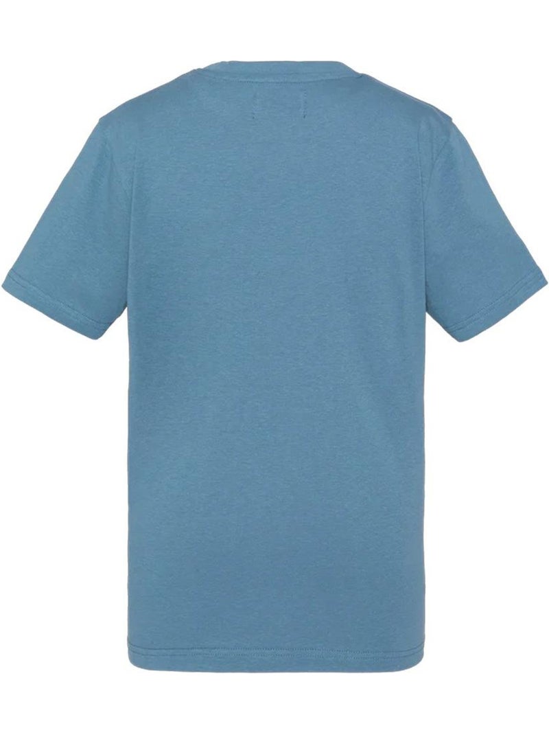 T-Shirt Vintage Azul para Rapaz Schott Azul - Kiabi