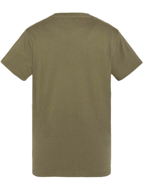 T-shirt Vintage Kaki para Homem Schott - Kiabi