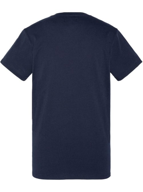 T-shirt Vintage Schott Marine para Homem - Kiabi