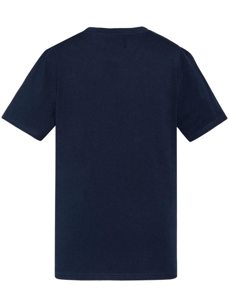 T-shirt Vintage Schott para Rapaz Azul-Marinho Azul-marinho - Kiabi