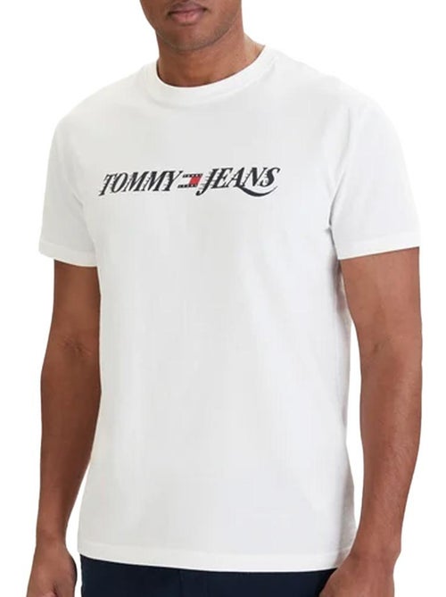 T-Shirt Vintage Tommy Hilfiger Branco para Homem - Kiabi T-Shirt Vintage Tommy Hilfiger Branco para Homem - Kiabi