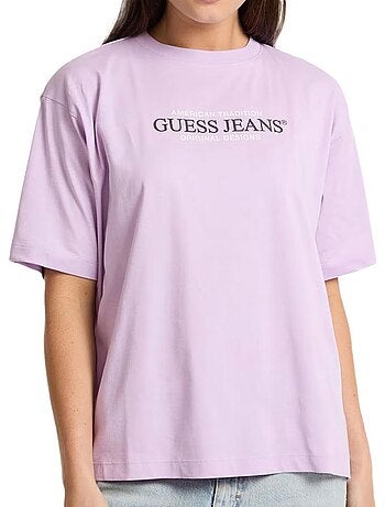 T-shirt guess american preto para mulher