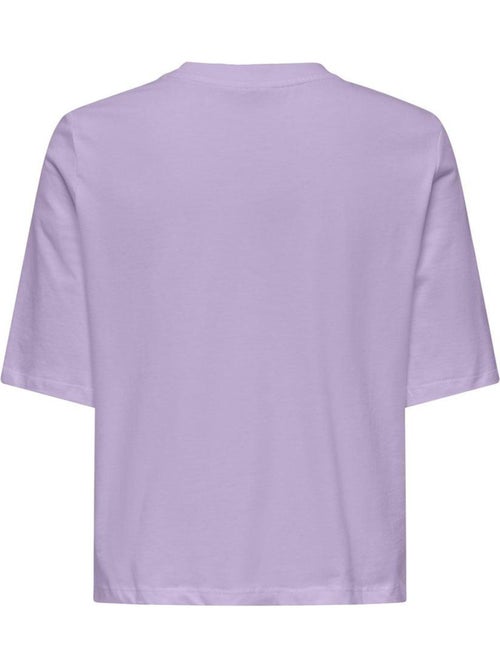 T-shirt Violeta Menina Kids ONLY Carty-sun - Kiabi