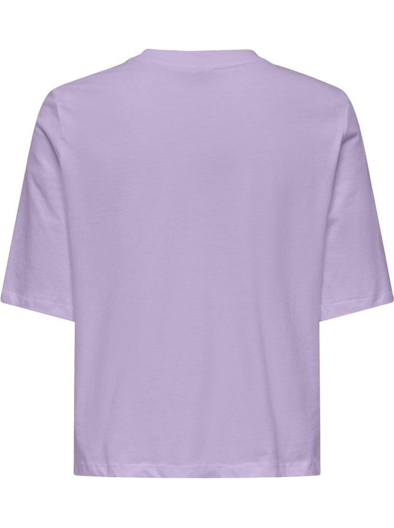 T-shirt Violeta Menina Kids ONLY Carty-sun Roxo - Kiabi