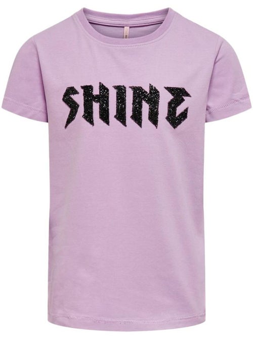 T-shirt Violeta para Menina Kids Only Julla - Kiabi T-shirt Violeta para Menina Kids Only Julla - Kiabi