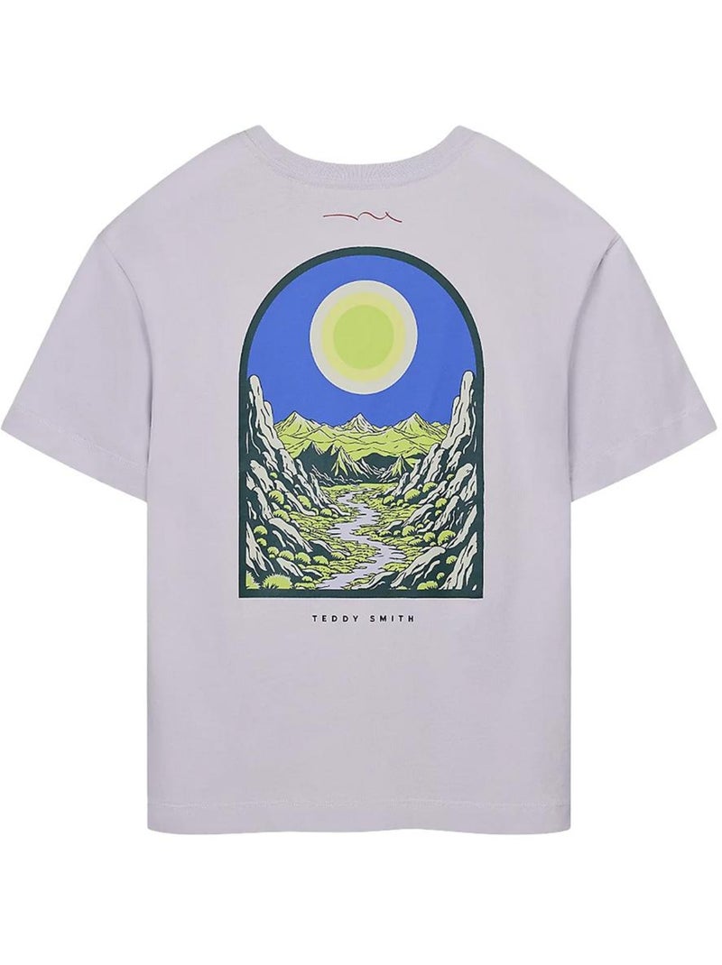 T-shirt violeta para rapaz teddy smith anik Roxo - Kiabi