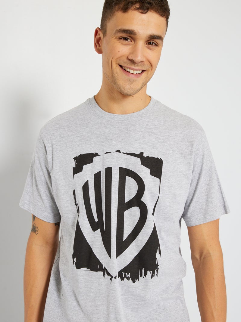 T-shirt 'Warner' Cinza Mesclado - Kiabi