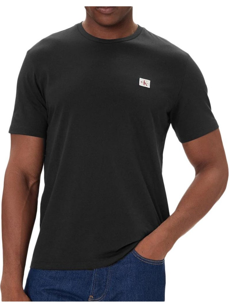 T-Shirts Calvin Klein Homem - Pack 2 (Branco/Preto) Preto - Kiabi