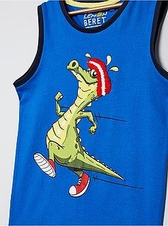 T-shirts manga cava em puro algodão - Kiabi