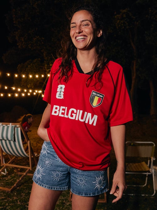 T-shirts oficiais licenciadas do Campeonato do Mundo da FIFA 26™ - Bélgica - Kiabi