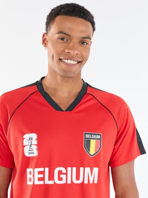 T-shirts oficiais licenciadas do Campeonato do Mundo da FIFA 26™ - Bélgica - Kiabi