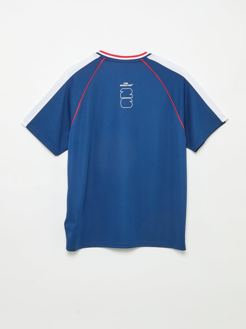 T-shirts oficiais licenciadas do Campeonato do Mundo da FIFA 26™ - Bélgica Azul - Kiabi