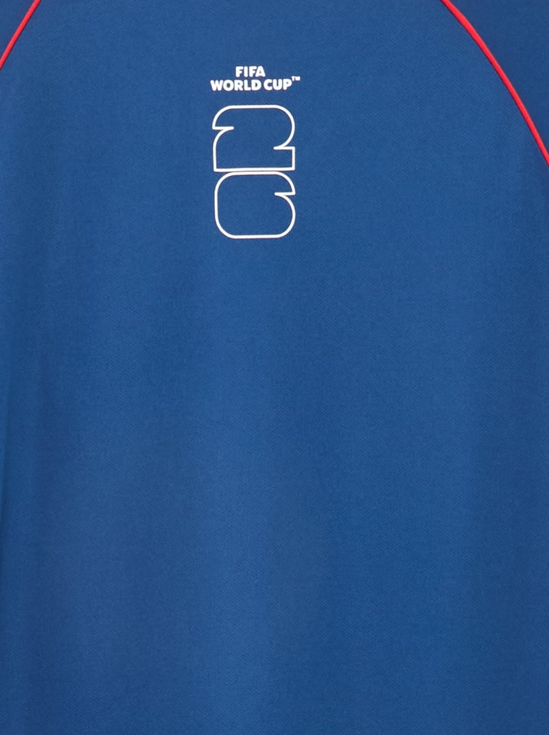 T-shirts oficiais licenciadas do Campeonato do Mundo da FIFA 26™ - Bélgica Azul - Kiabi