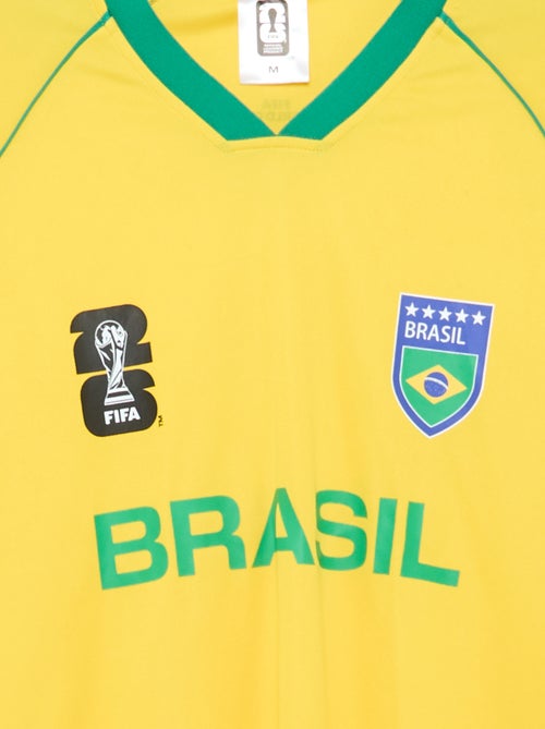 T-shirts oficiais licenciadas do Campeonato do Mundo da FIFA 26™ - Brasil - Kiabi