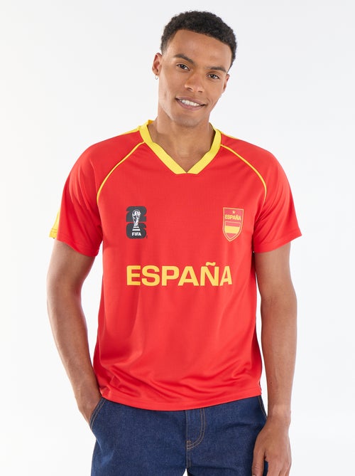 T-shirts oficiais licenciadas do Campeonato do Mundo da FIFA 26™ - Espanha - Kiabi