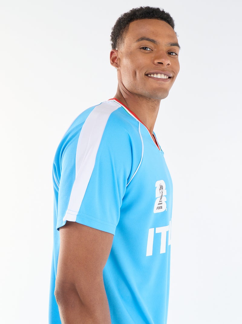 T-shirts oficiais licenciadas do Campeonato do Mundo da FIFA 26™ - Itália Azul - Kiabi