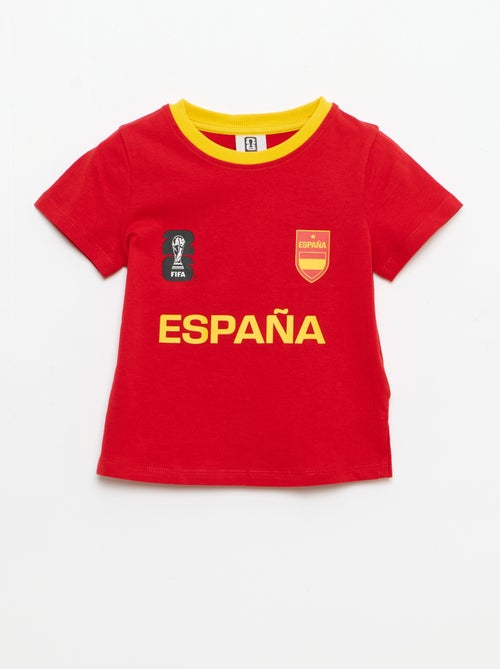 T-shirts Oficiais Licenciadas do Campeonato do Mundo FIFA 26™ - Espanha - Kiabi
