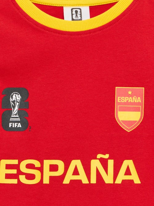T-shirts Oficiais Licenciadas do Campeonato do Mundo FIFA 26™ - Espanha - Kiabi