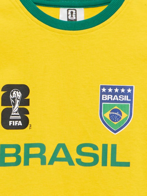 T-shirts oficiais licenciadas do Campeonato Mundial da FIFA 26™ - Brasil - Kiabi