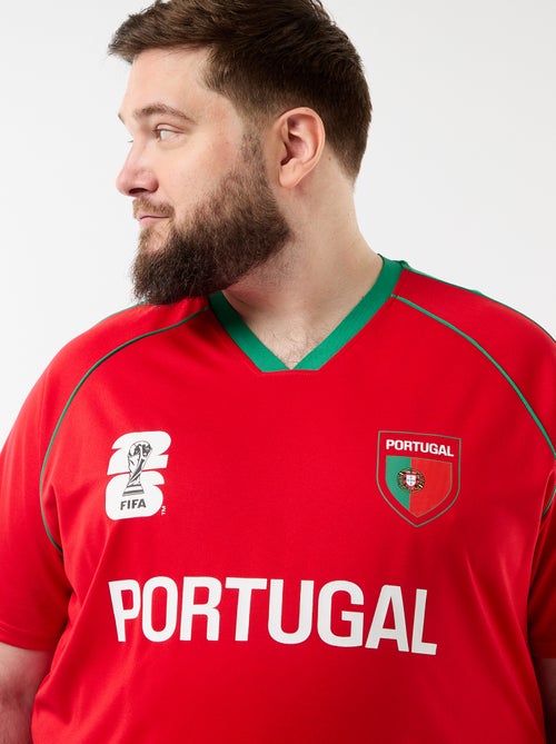 T-shirts oficiais licenciados do Campeonato do Mundo da FIFA 26™ - Portugal - Kiabi T-shirts oficiais licenciados do Campeonato do Mundo da FIFA 26™ - Portugal - Kiabi