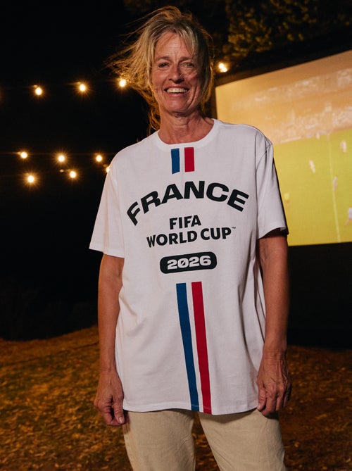 T-shirts oficiais licenciados do Campeonato do Mundo da FIFA 26™ - Kiabi