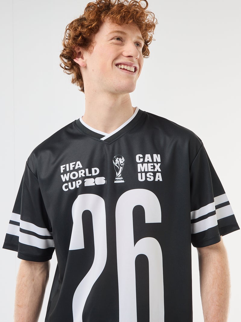T-shirts oficiais licenciados do Campeonato do Mundo da FIFA 26™ Preto - Kiabi