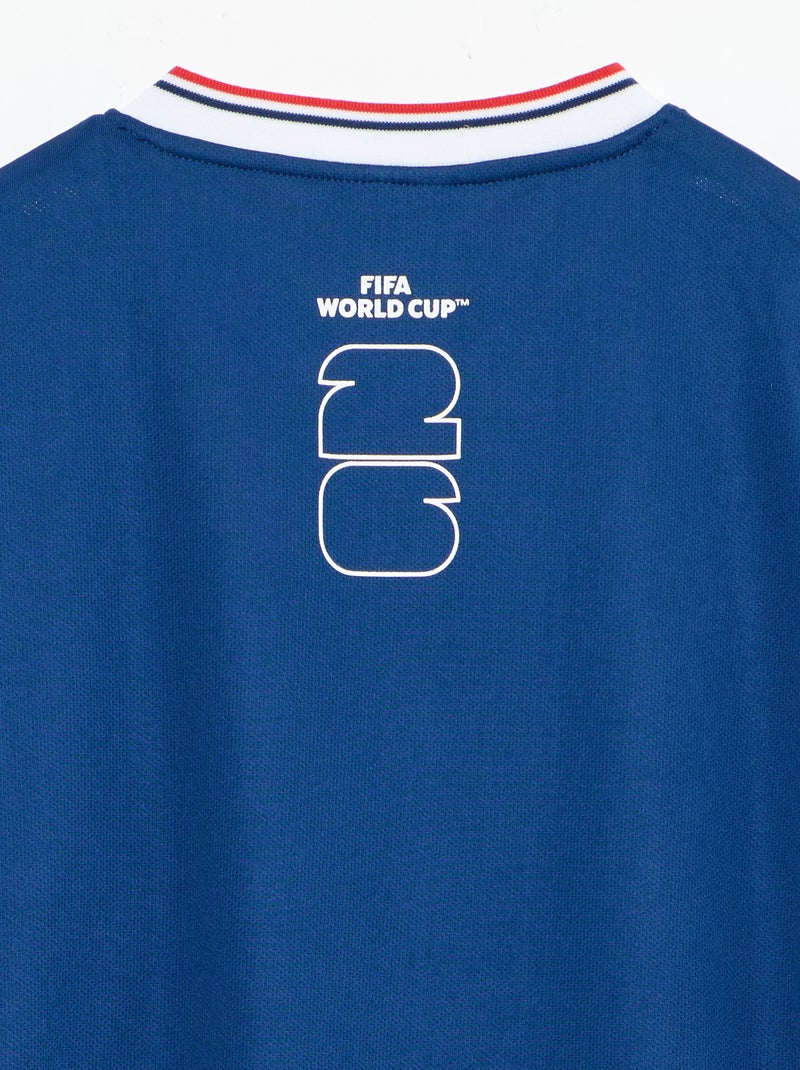 T-shirts oficialmente licenciados da Taça do Mundo da FIFA 26™ - Brasil Azul - Kiabi