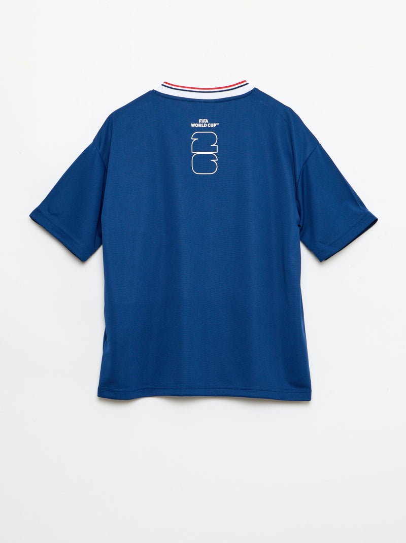 T-shirts oficialmente licenciados da Taça do Mundo da FIFA 26™ - Brasil Azul - Kiabi