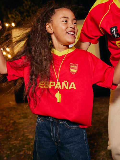 T-shirts oficialmente licenciados da Taça do Mundo da FIFA 26™ - Espanha - Kiabi
