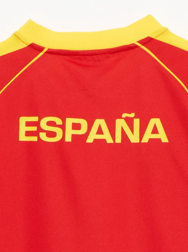 T-shirts oficialmente licenciados da Taça do Mundo da FIFA 26™ - Espanha Vermelho - Kiabi