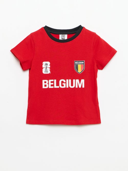 T-shirts oficialmente licenciados do Campeonato do Mundo da FIFA 26™ - Bélgica - Kiabi