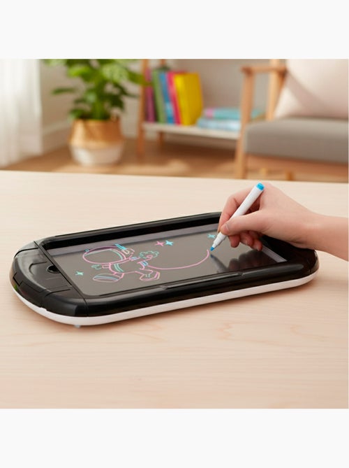 Tablet neon com desenhos e marcadores good idea! - Kiabi
