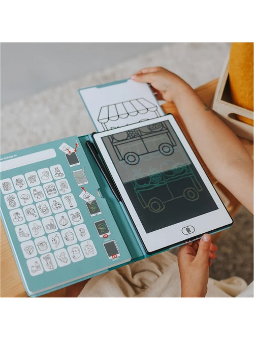 Tablete de desenho infantil lcd kidydraw mini | kidywolf - Kiabi
