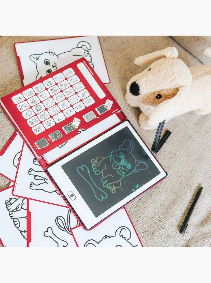 Tablete de desenho infantil lcd kidydraw mini | kidywolf Rosa-fúcsia - Kiabi