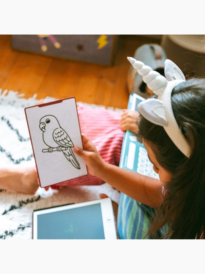 Tablete de desenho infantil lcd kidydraw mini | kidywolf Rosa-fúcsia - Kiabi
