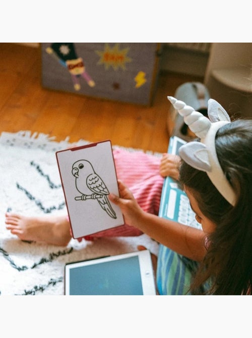 Tablete de desenho infantil lcd kidydraw mini | kidywolf - Kiabi Tablete de desenho infantil lcd kidydraw mini | kidywolf - Kiabi