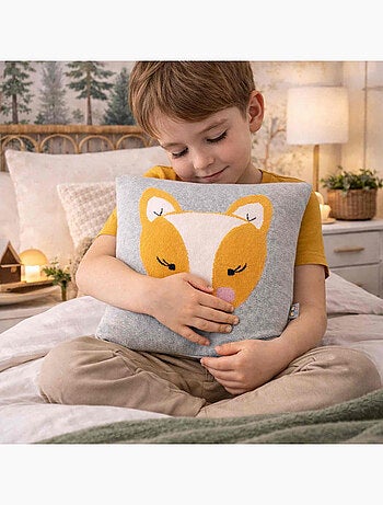 Taça de almofada em algodão orgânico tricotado | sevira kids