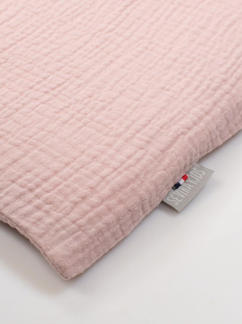 Taça de almofada modular para amarrar em algodão | sevira kids Rosa - Kiabi