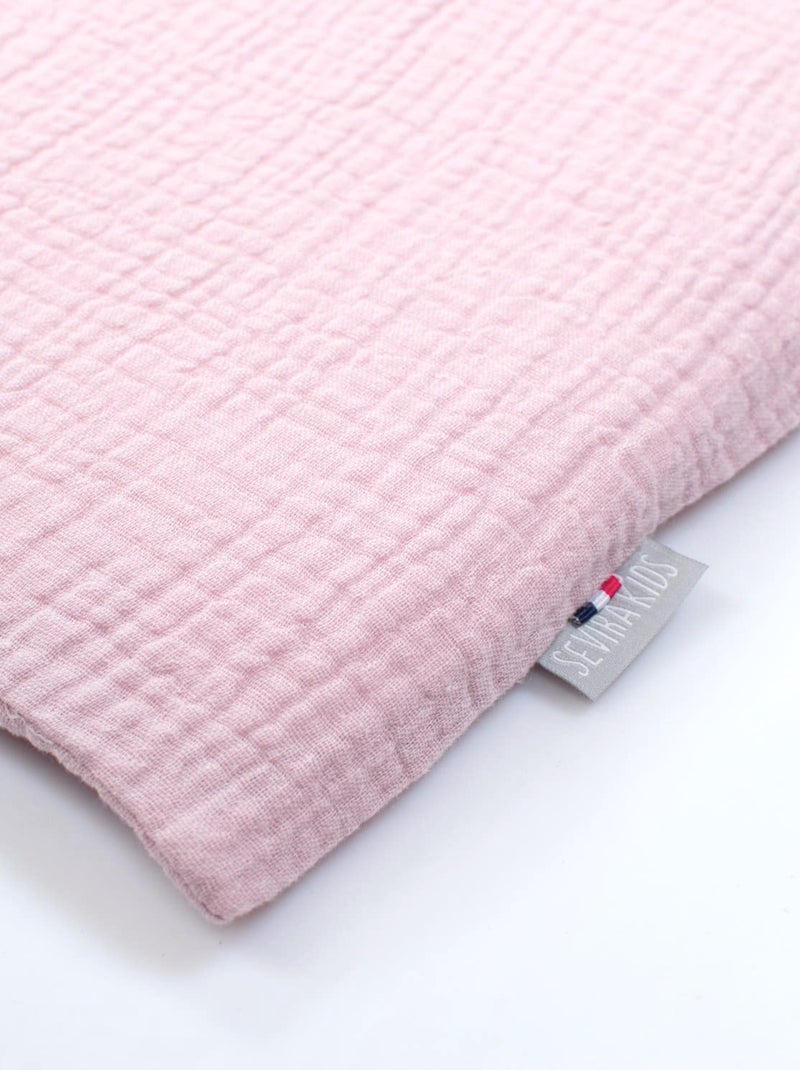 Taça de travesseiro bebé/criança em gaze de algodão | sevira kids Rosa - Kiabi