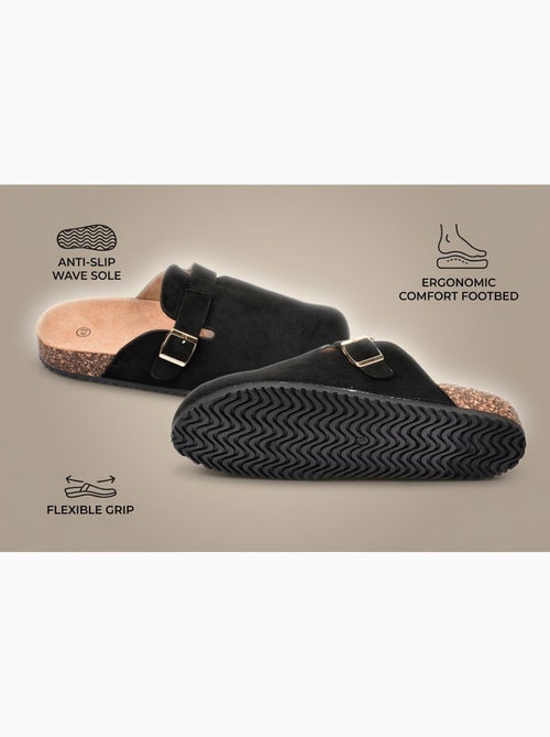 Tamancos homem conforto ergonómico fivela ajustável ozabi - Kiabi Tamancos homem conforto ergonómico fivela ajustável ozabi - Kiabi