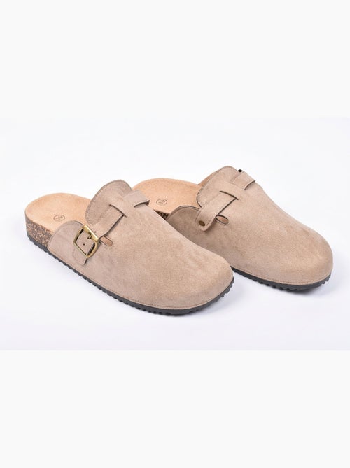 Tamancos mulher conforto fivela ajustável sola cortiça ozabi - Kiabi Tamancos mulher conforto fivela ajustável sola cortiça ozabi - Kiabi
