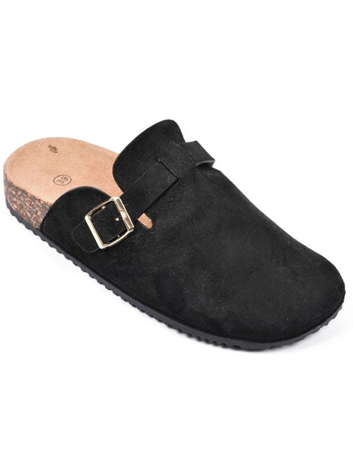 Tamancos mulher conforto fivela ajustável sola cortiça ozabi - Kiabi Tamancos mulher conforto fivela ajustável sola cortiça ozabi - Kiabi