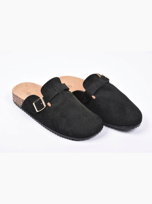 Tamancos mulher conforto fivela ajustável sola cortiça ozabi - Kiabi Tamancos mulher conforto fivela ajustável sola cortiça ozabi - Kiabi