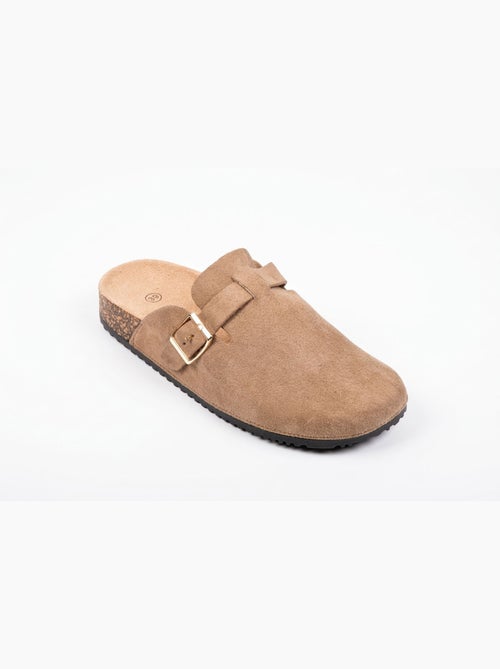 Tamancos mulher conforto fivela ajustável sola cortiça ozabi - Kiabi Tamancos mulher conforto fivela ajustável sola cortiça ozabi - Kiabi