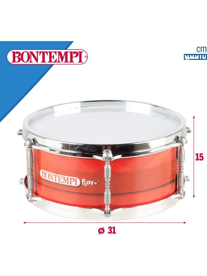 Tambor infantil 31 cm com alça de ombro e baqueta bontempi N/D - Kiabi