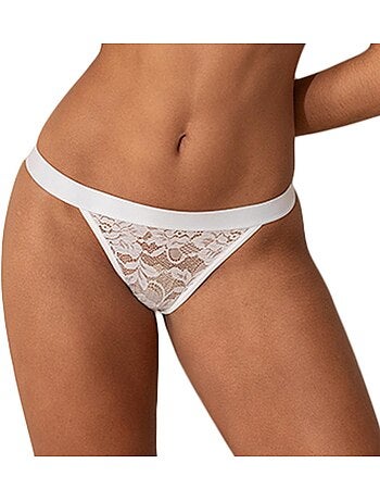 Tanga branca para mulher les petites bombes nectar