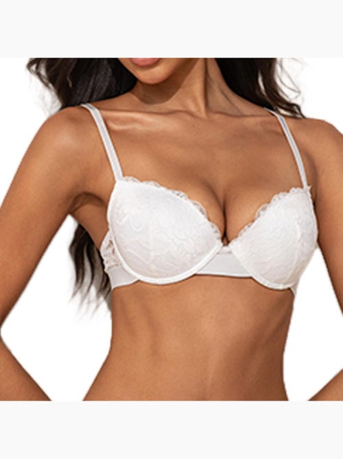 Tanga branca para mulher les petites bombes nectar - Kiabi Tanga branca para mulher les petites bombes nectar - Kiabi